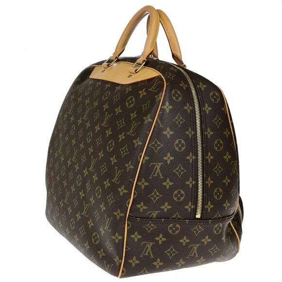 LOUIS VUITTON LV Logo Evasion Hand Bag Monogram Leather Brown M41443 75RK672 - Picture 4 of 15